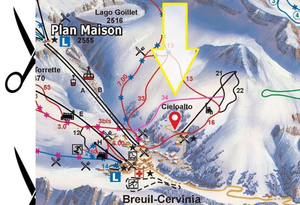 Le Petit Refuge Cervinia Apartment Breuil-Cervinia Exterior foto